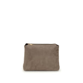 Beige Calf Leather Bos Taurus Shoulder Bag